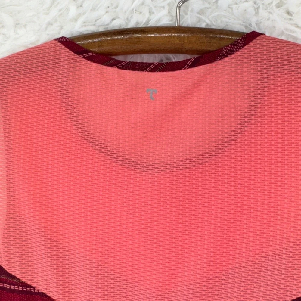 Toad & Co Sunkissed Swing Dress Womens S red orange‎ Striped Athletic Outdoor